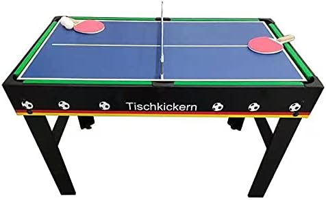 Izzy Multifunktionstisch Spieltisch 4 In 1 Tischfußball Billard Tischtennis  B-Ware - 4047385499155