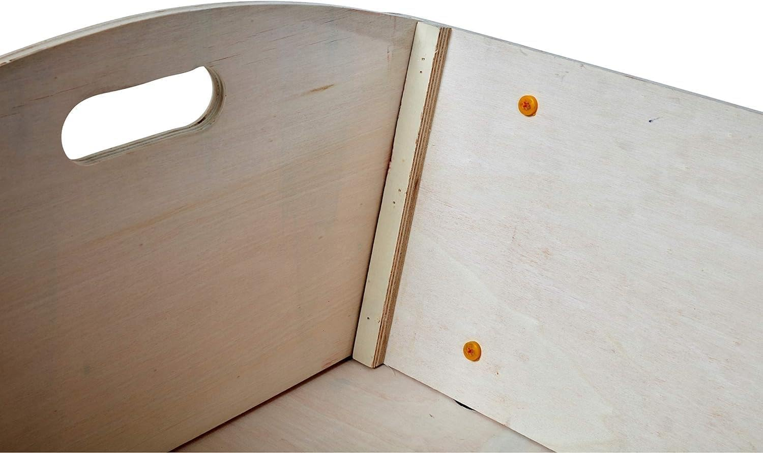 B-Ware Izzy Bollerwagen Holzbollerwagen Kinder Luftreifen 100 Kg Belastbarkeit Wagen