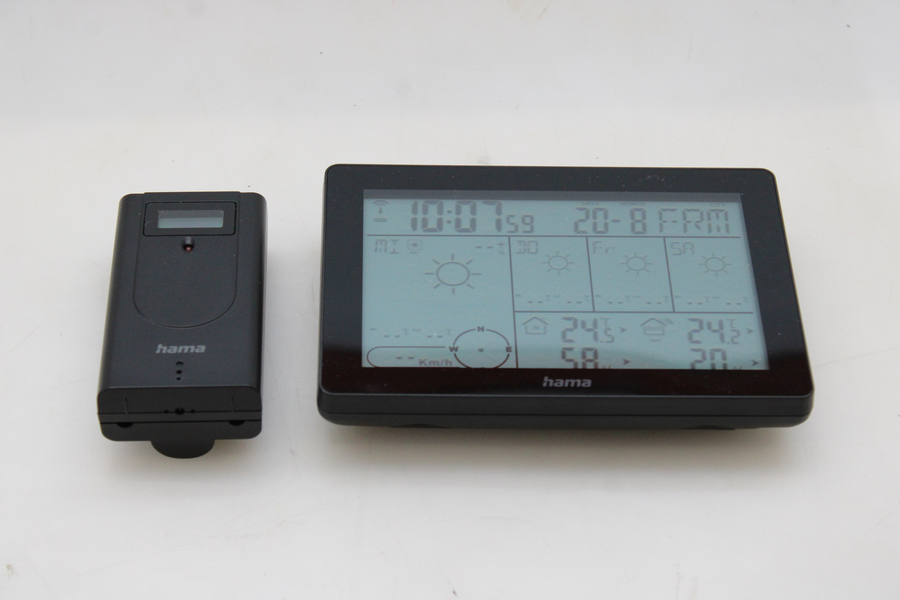 Hama Wettervorhersagecenter Meteostation Wetterstation Meteotime Siehe Text/Foto C-Ware - 4047443449214