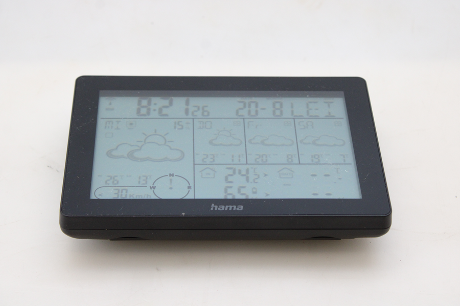 Hama Wettervorhersagecenter Meteostation Wetterstation Meteotime Siehe Text/Foto C-Ware - 4047443449214