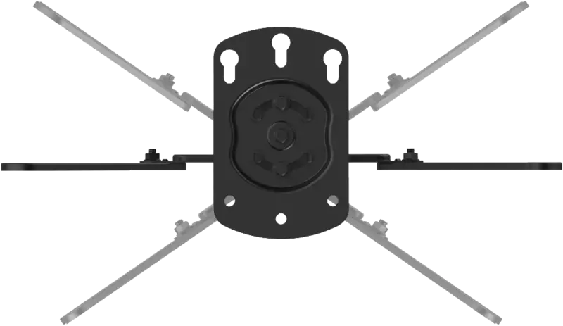 Hama Tv Deckenhalterung 118086 Halterung Fernseher 165 Cm 65 Zoll Schwarz B-Ware - 4047443474391