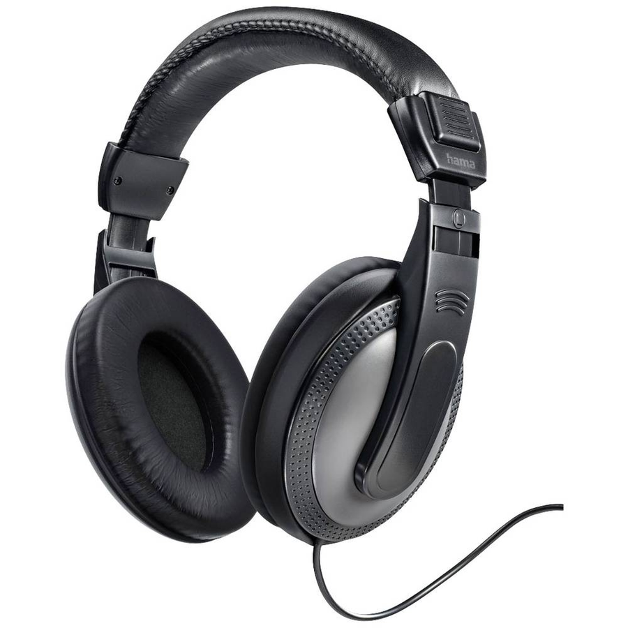 Hama Fernsehkopfhörer Tv Kopfhörer Shell Tv Over Ear Kabel 6m Schwarz 00184144  B-Ware - 4047443483669