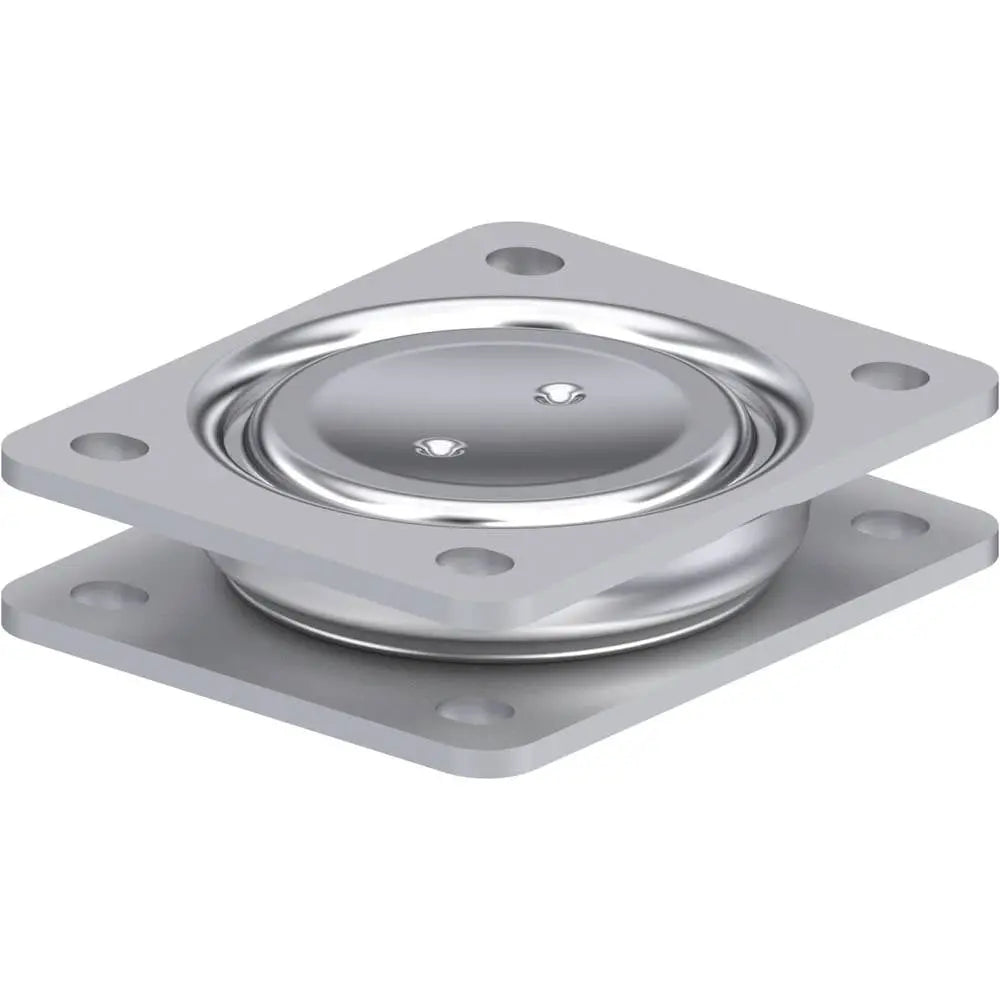 B-Ware Blickle Drehkranz Stahlblech Drehlager Plattengröße 140 X 110 Mm Dk Luh 3  - 4047526423780
