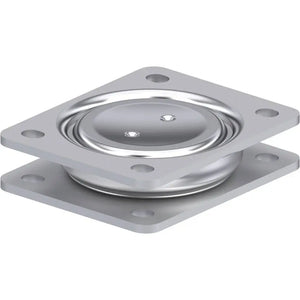 B-Ware Blickle Drehkranz Stahlblech Drehlager Plattengröße 140 X 110 Mm Dk Luh 3