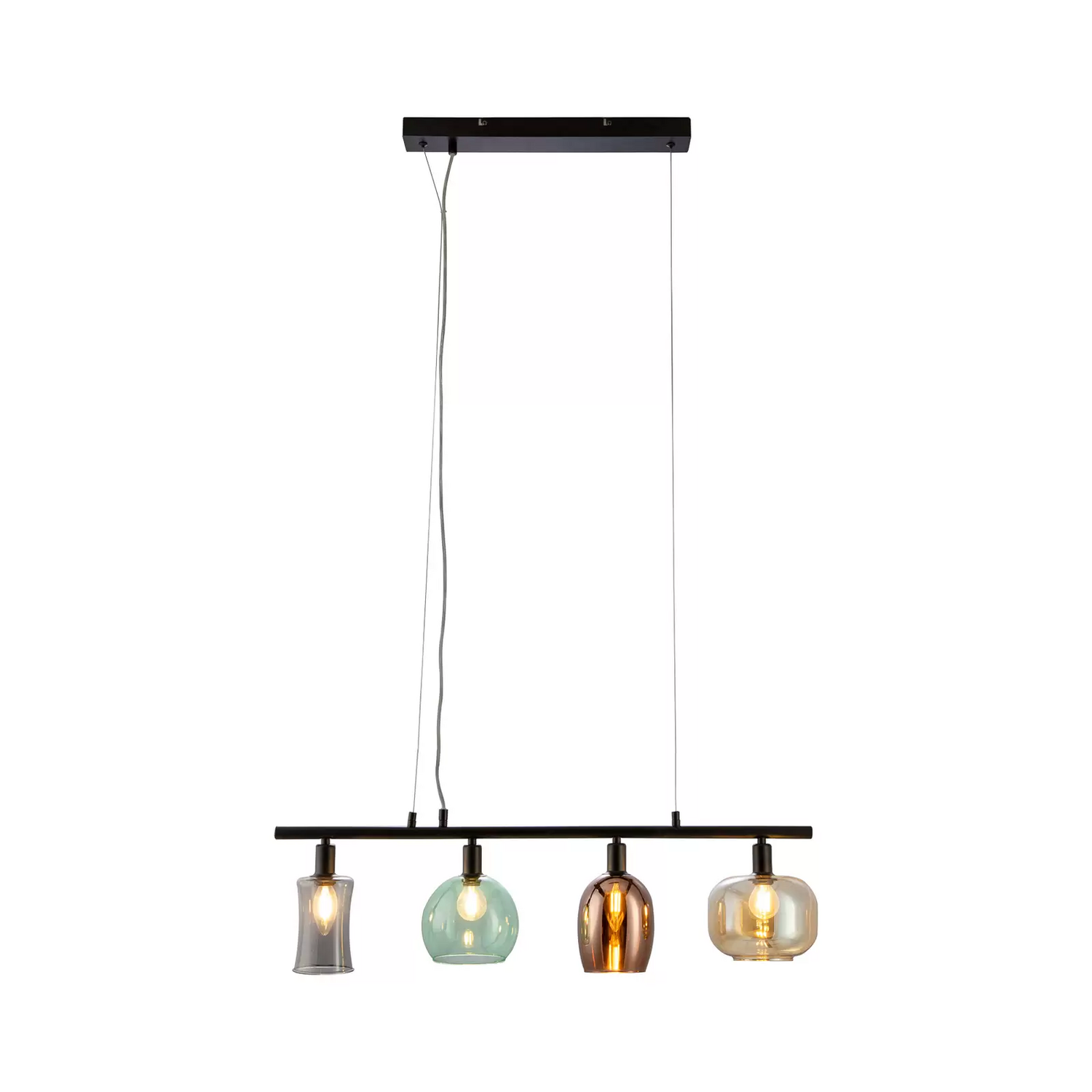 B-Ware Nowa Gmb H Pendellampe Telesto Glasschirme Pendelleuchte Lampe E14 Siehe Text - 4048194067566