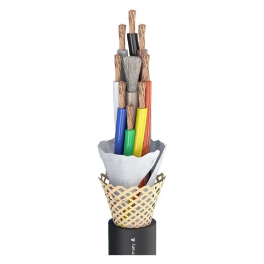 B-Ware Sommer Cable Lautsprecherkabel Audioleitung Kabel Schwarz 8 X 4 Mm² 1 Meter - 4049371441940