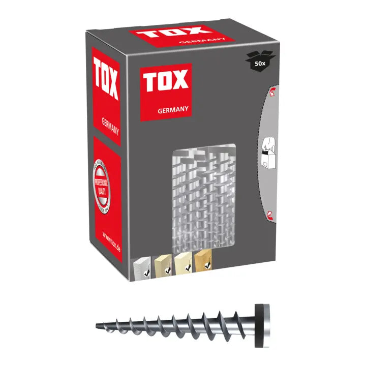 B-Ware Tox Kappleistenbefestigung Thermo Kappo Dübel Dämmstoffdübel Dübelänge 65 Mm - 4049563030907