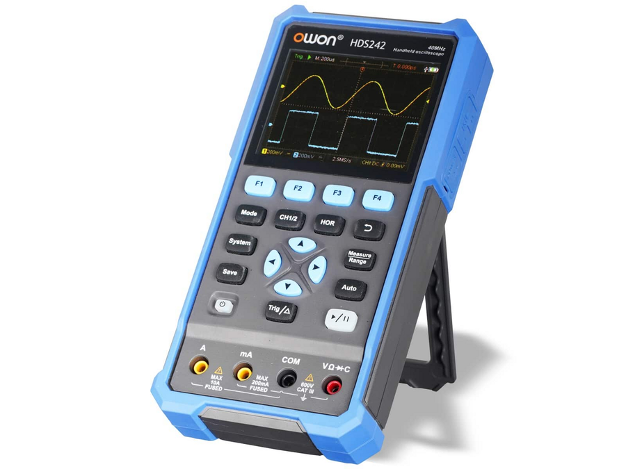 Owon Lcd Oszilloskop Digital Multimeter Speicher Messgerät Hds242 2 Kanal 40 M Hz B-Ware - 4049702681502