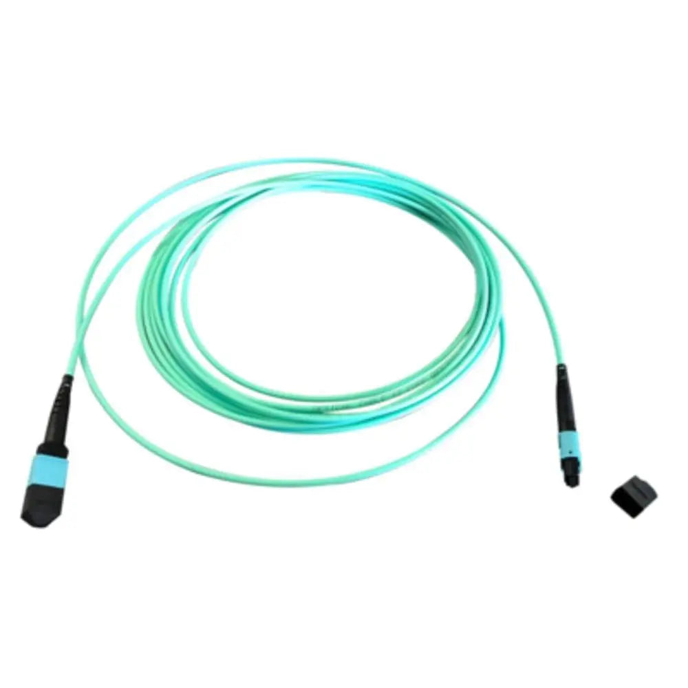 B-Ware Efb Elektronik Patchkabel Kabel Glasfaser Lwl Mpo Mtp Om3 Lszh Aqua 5m - 4049759229559