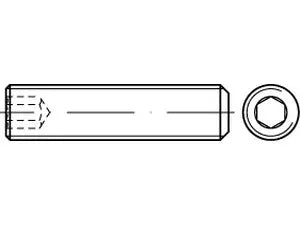 B-Ware Spartex Stellschraube Madenschraube Stahl 16 Mm 20 Mm Iso 4026 100 Stück - 4051426078698