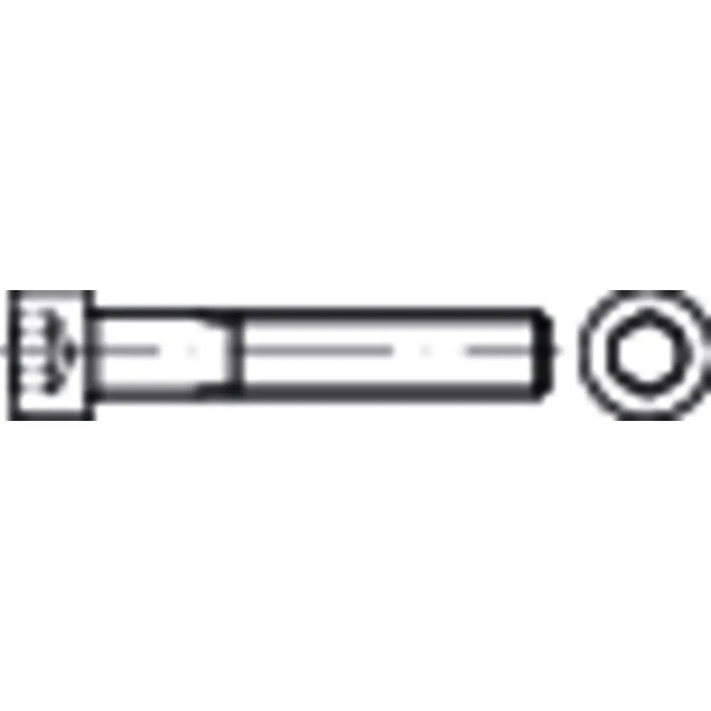 B-Ware Zylinderschraube Innensechskantschraube Stahl Iso 12474 Fein M16x45 50 Stück - 4051426628909