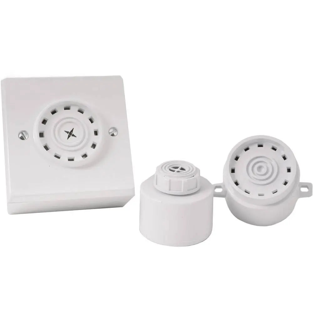 B-Ware Com Pro Askari Signalsirene Signalgeber Mehrton Weiß Alarmgeber 12 V Dc 24 V Dc - 4051455202057