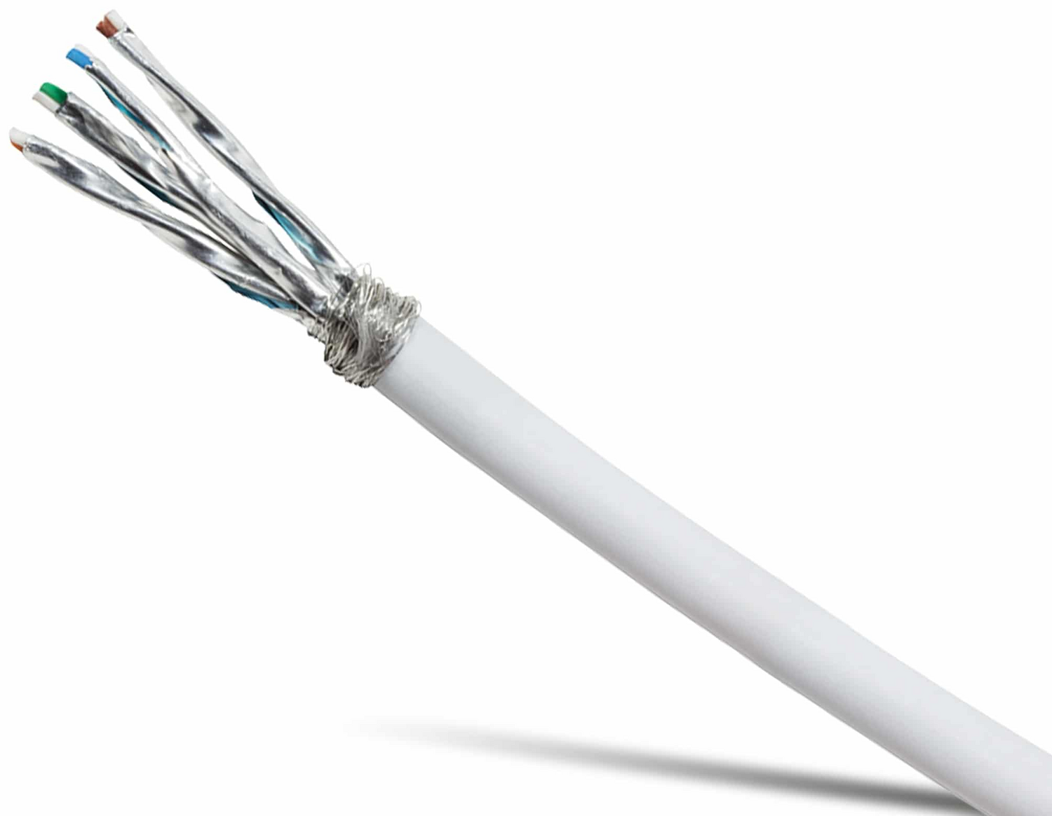 Logi Link Netzwerkkabel Patchkabel Cat7 Cpv0040 50m Weiß Kabel B-Ware - 4052792044393