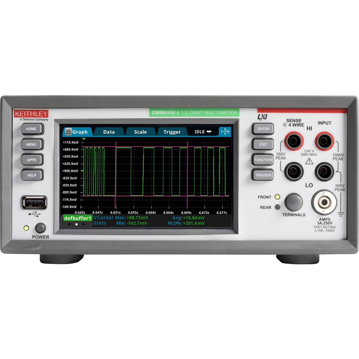 B-Ware Keithley Dmm6500 Tisch Multimeter Messgerät Digital Multimeter Spannungsmessung
