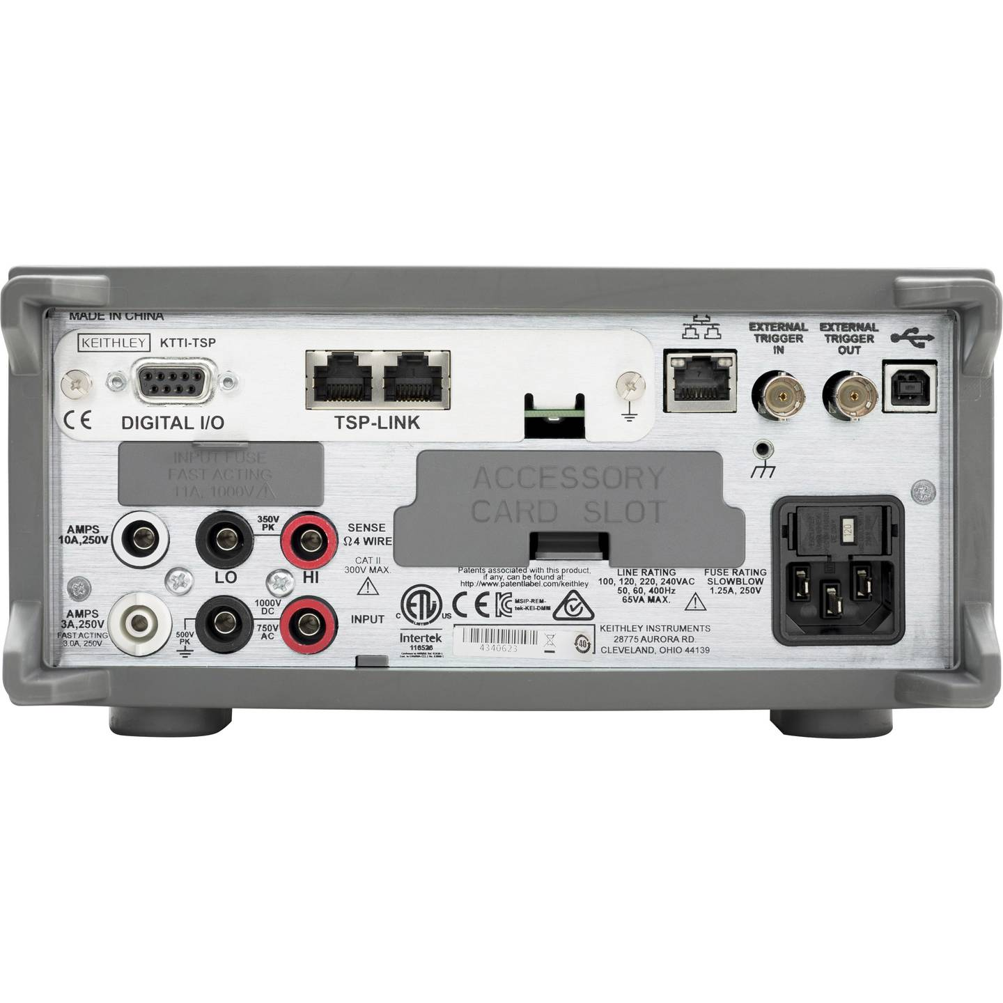 B-Ware Keithley Dmm6500 Tisch Multimeter Messgerät Digital Multimeter Spannungsmessung