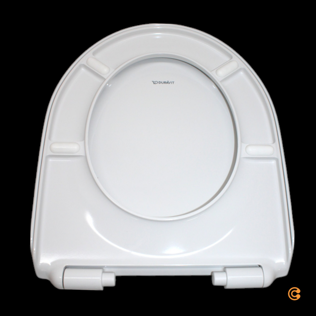 Duravit Wc Sitz Toilettensitz No 1 Absenkautomatik Scharniere Edelstahl Weiß B-Ware - 40534240511734
