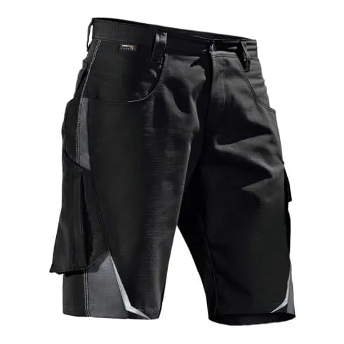 B-Ware Kübler Bermuda Shorts Arbeitshose Pulsschlag Schwarz Anthrazit Größe 58 - 4053813027975