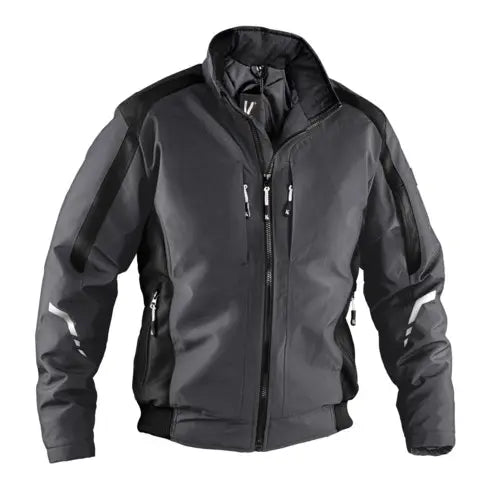 B-Ware Kübler Jacke Mantel Arbeitsjacke Wetter Dress 1367 Anthrazit Schwarz Größe M - 4053813242408