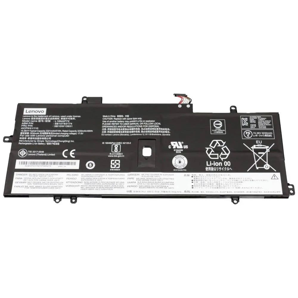 B-Ware Lenovo Notebook Akku Ersatzakku Batterie 5 B10 W13931 3321 M Ah 15.36 V Li Po Akku - 4057657557803