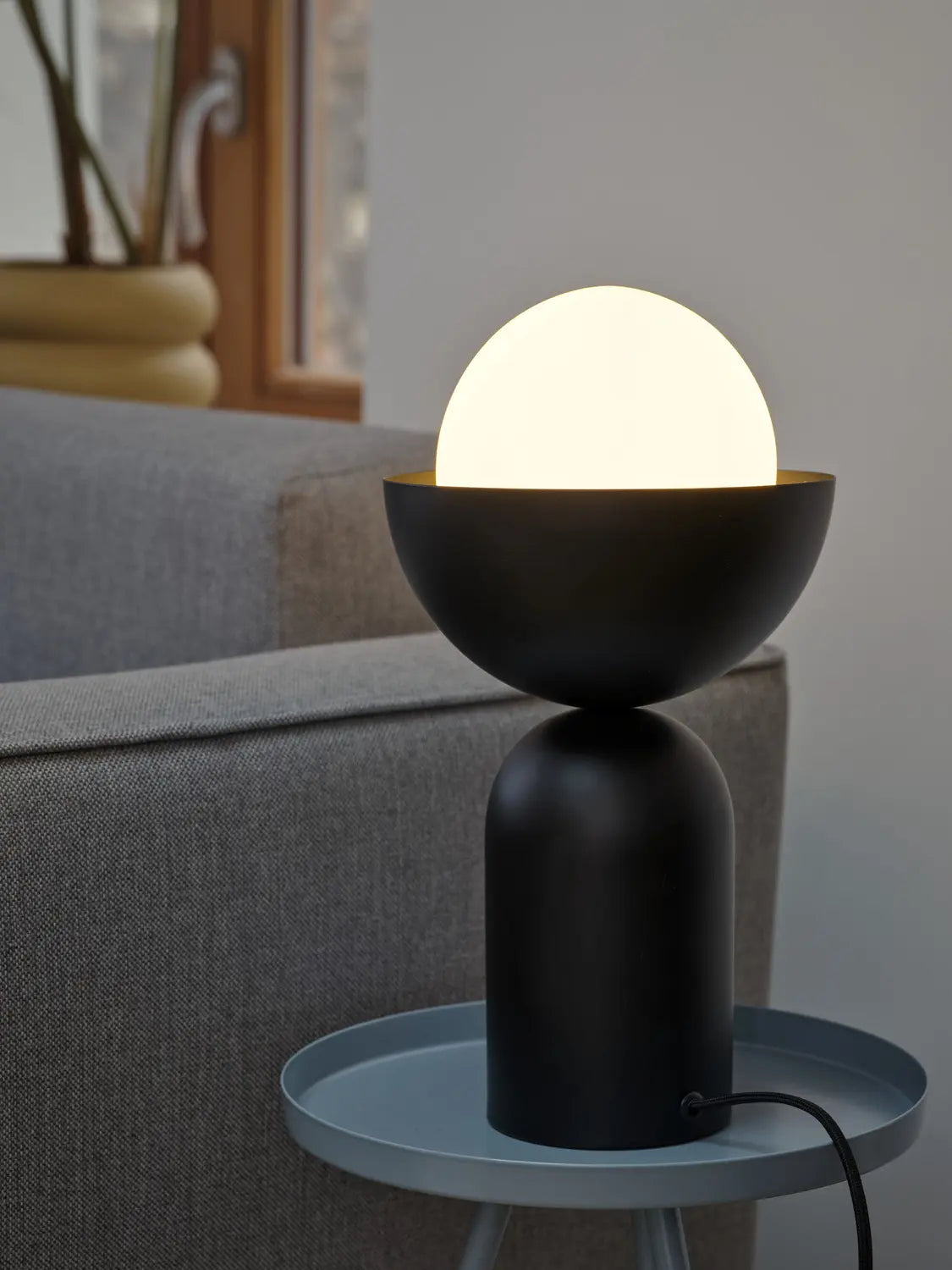 B-Ware Osram Tischleuchte Tischlampe Bowl Decor E14 Leuchte Schwarz Table Siehe Text - 4058075847064