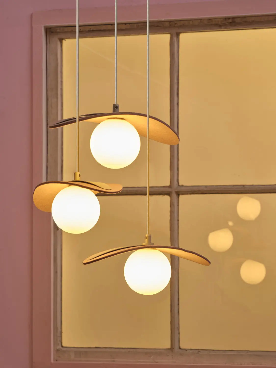 B-Ware Osram Pendelleuchte Hängelampe Decor Pearl G9 Led Leuchte Filz Beige Innenraum - 4058075847705