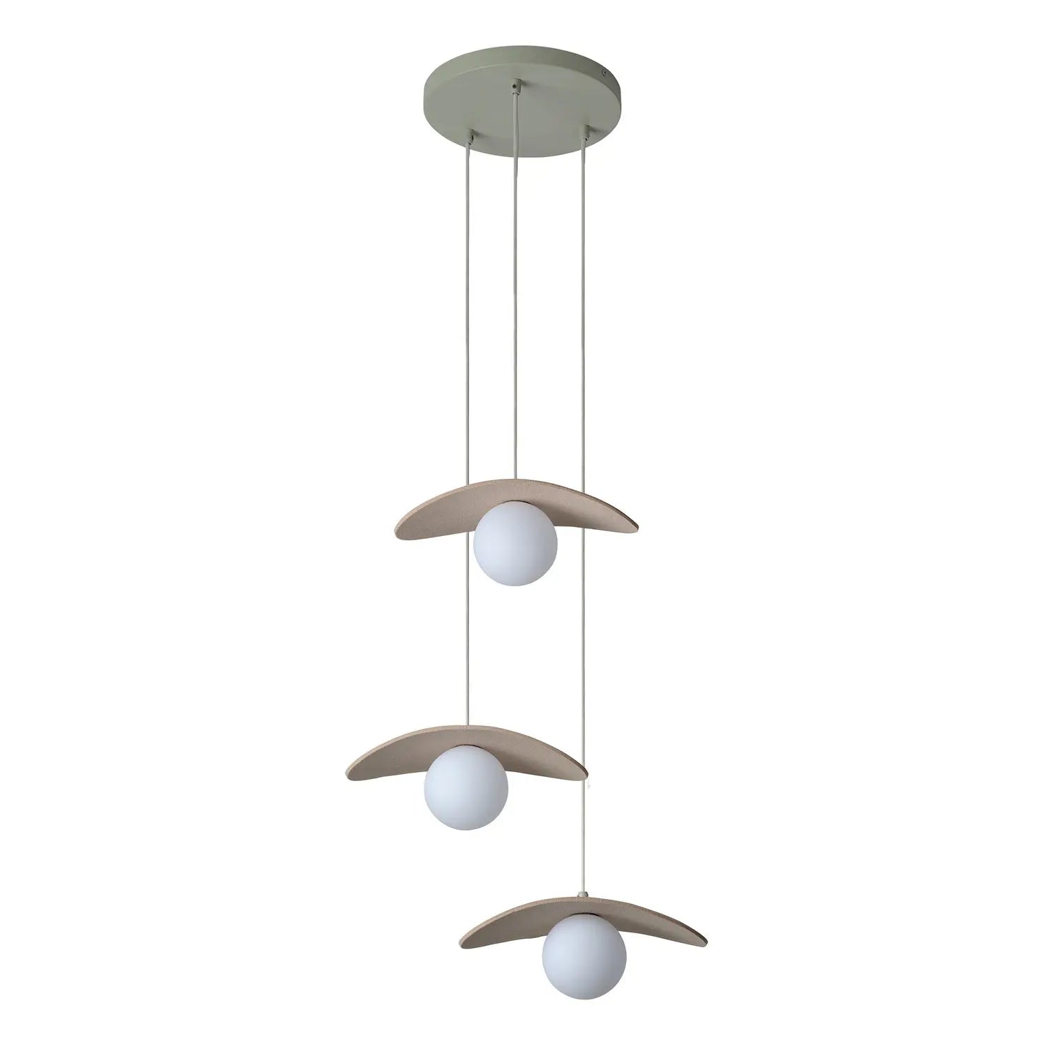B-Ware Osram Pendelleuchte Hängelampe Decor Pearl G9 Led Leuchte Filz Beige Innenraum - 4058075847705