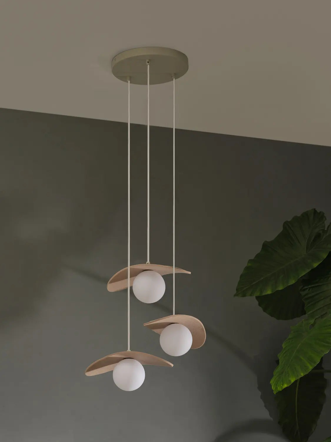 B-Ware Osram Pendelleuchte Hängelampe Decor Pearl G9 Led Leuchte Filz Beige Innenraum - 4058075847705