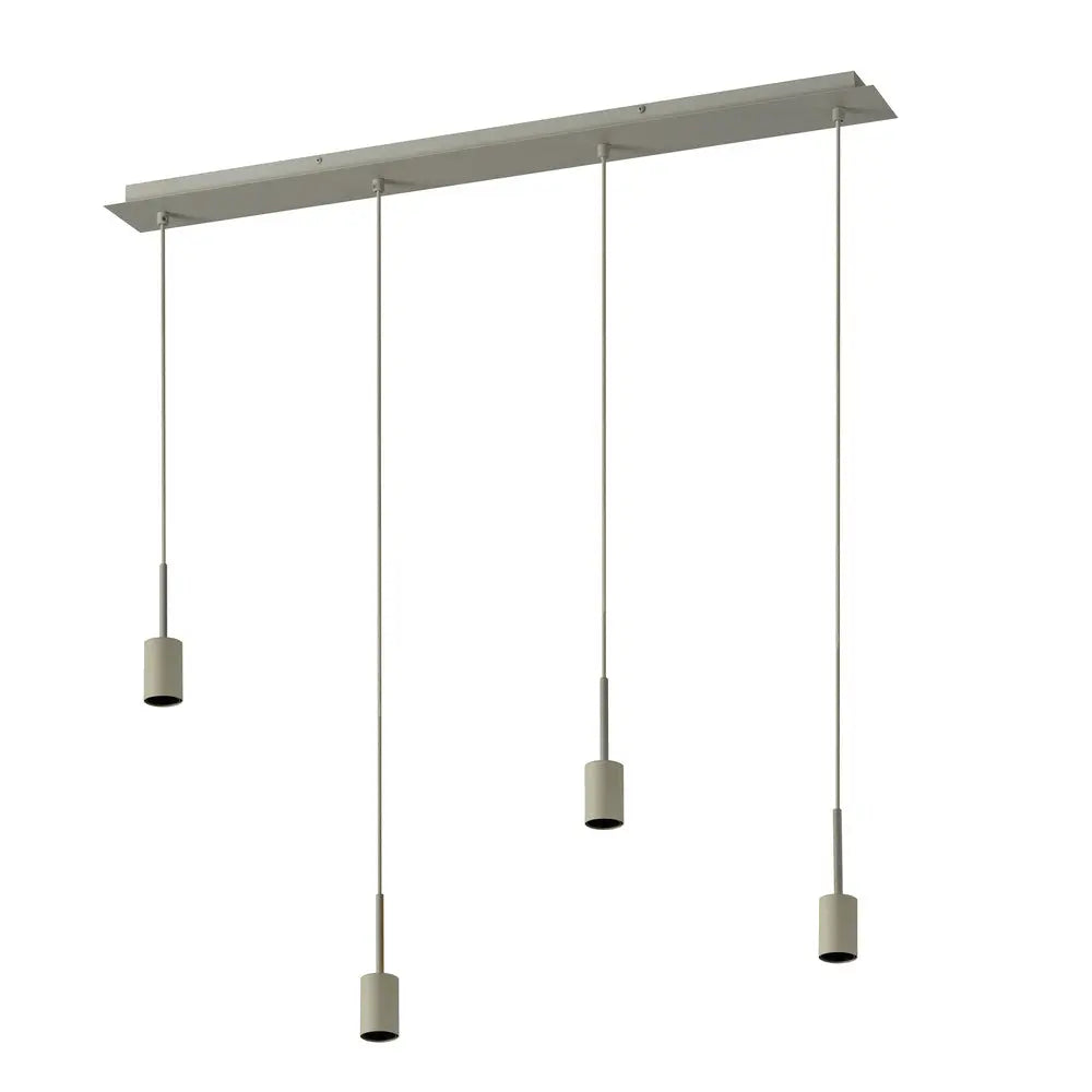 B-Ware Osram Decor Needle Pendelleuchte Linear Beige 4x E27 Deckenlampe Lampe Spot484