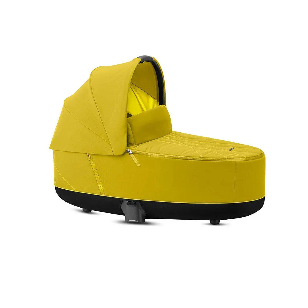 B-Ware Cybex Kinderwagenaufsatz Babywanne Priam Lux Carrycot Mustard Yellow Baumwolle - 4058511856230