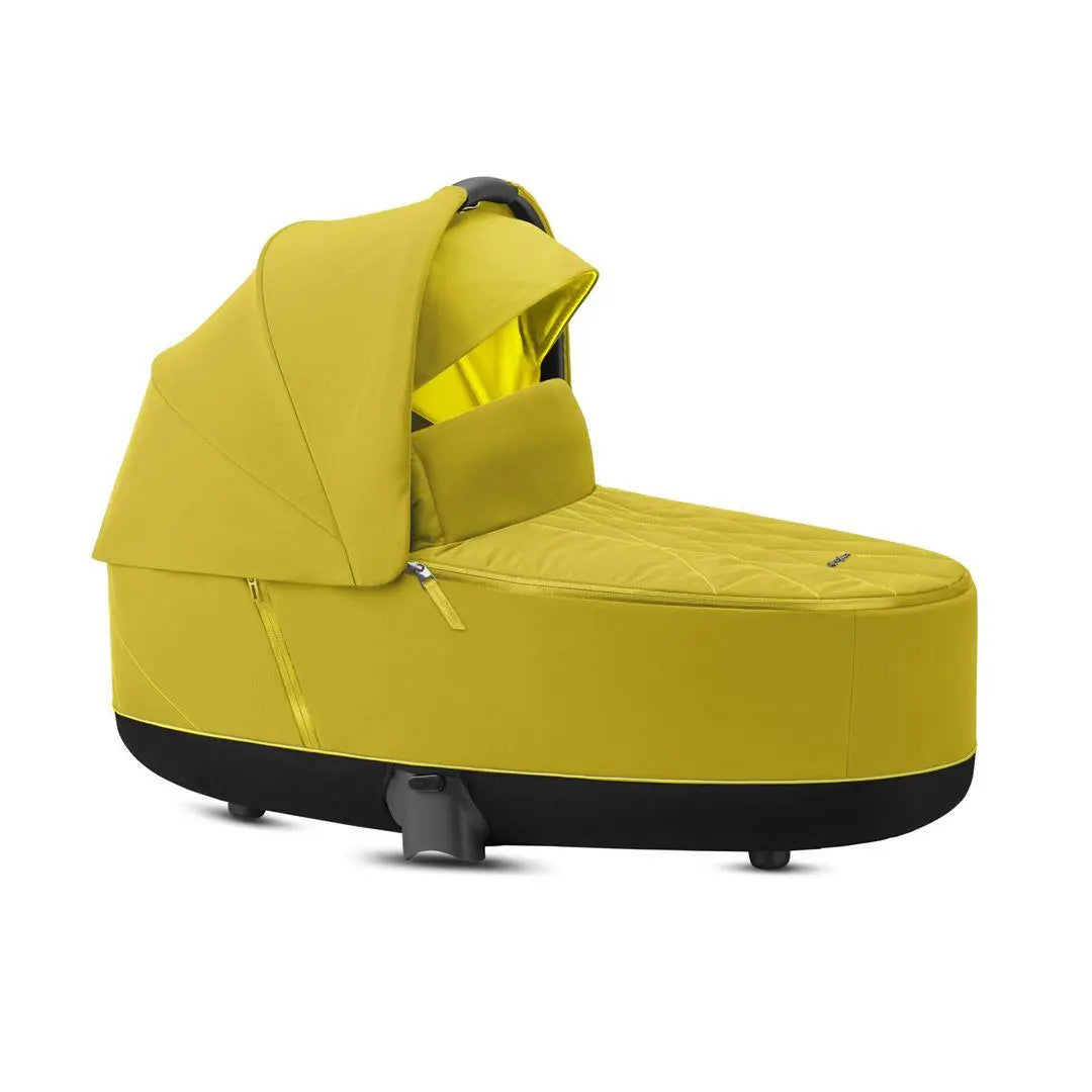 B-Ware Cybex Kinderwagenaufsatz Babywanne Priam Lux Carrycot Mustard Yellow Baumwolle - 4058511856230