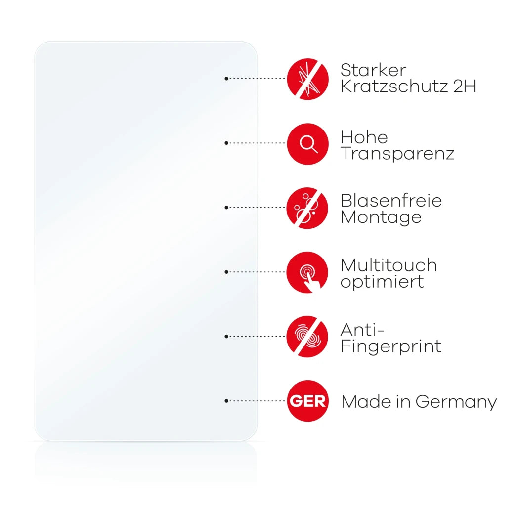 upscreen Schutzfolie Displayschutzfolie Folie Bildschirmfolie Monitor 23.8 Zoll - 4059181195384