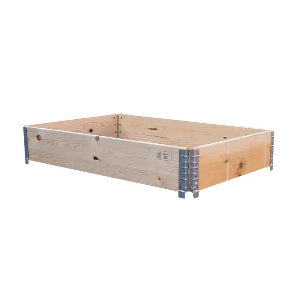 B-Ware Palettenrahmen Aufsatzrahmen Holz 600 X 800 X 200 Mm Lagerrahmen Stapel 72 Stück - 4059262010520