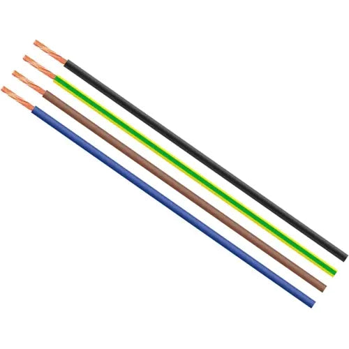 B-Ware Helukabel Einzelader Aderleitung Kabel H05 V K Pvc 1x1mm2 100m Schwarz - 4060892000324