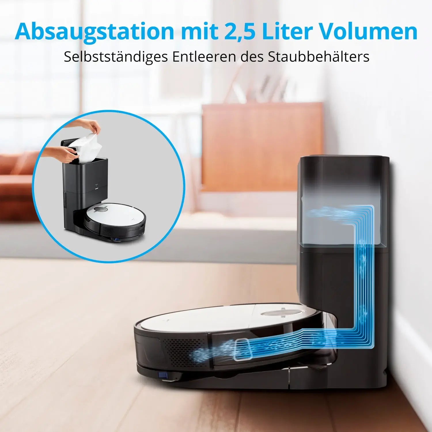 B-Ware Medion Md 20004 X50 Saugroboter Reinigungsgerät Laser Wischfunktion Siehe Text - 4061275199802