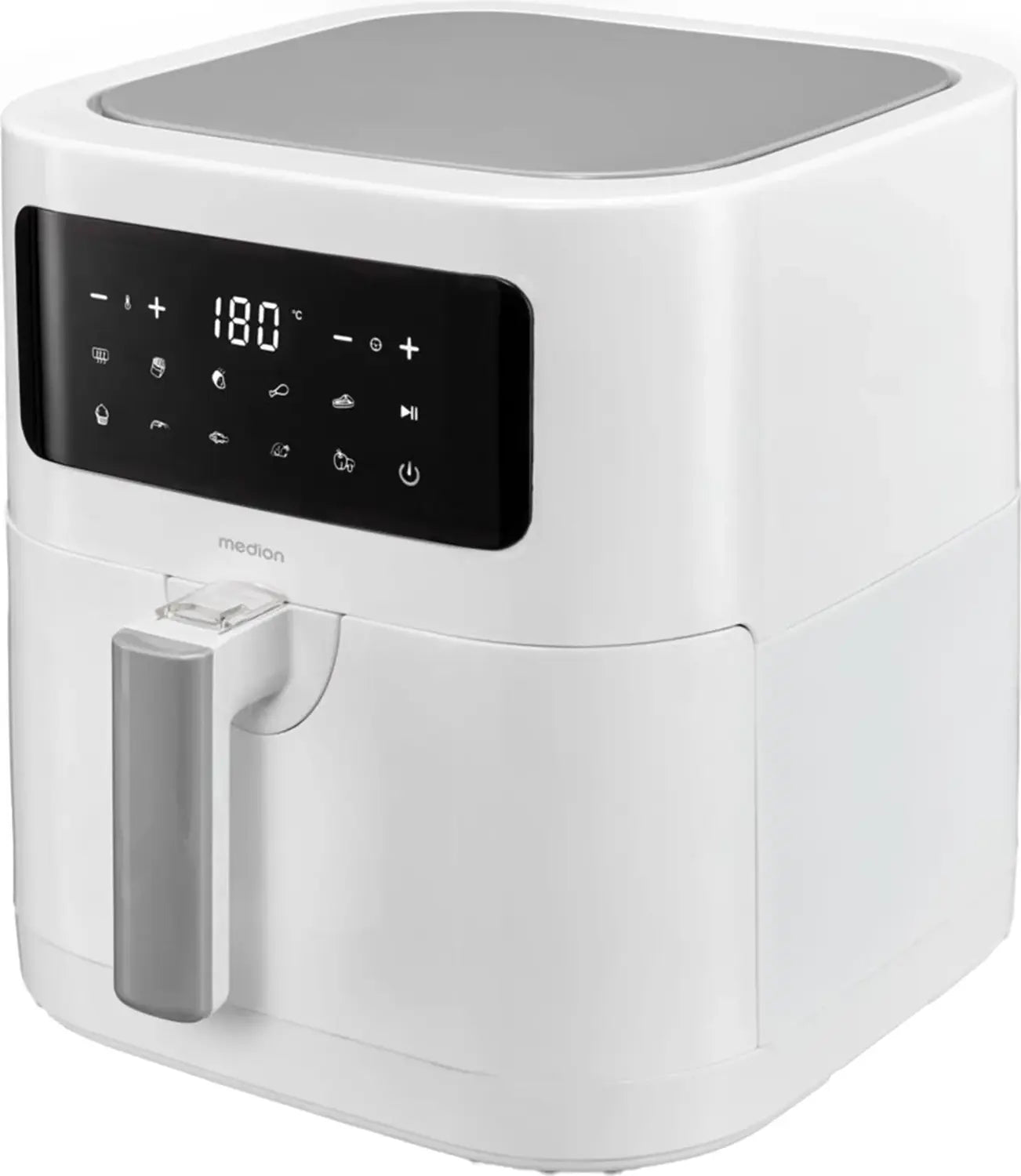 Medion Md 11740 Life E40 Xl Heißluftfritteuse Airfryer Fritteuse 5,2 L Weiß B-Ware - 4061275214819