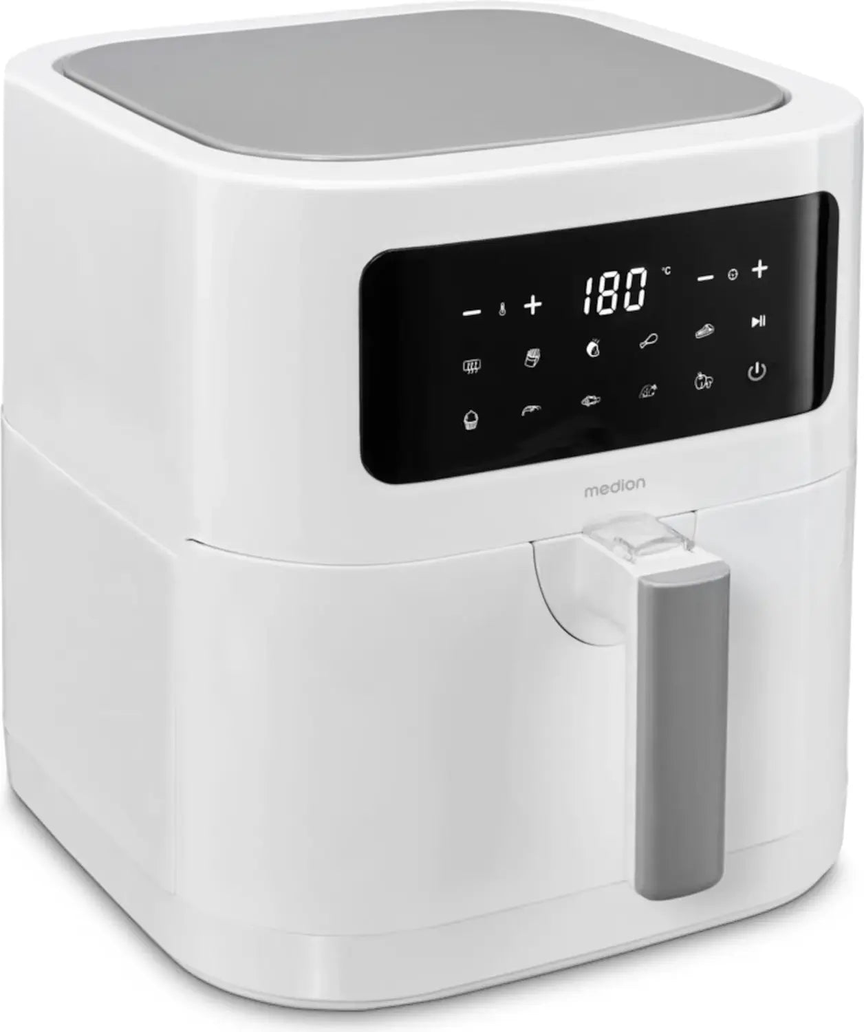 Medion Md 11740 Life E40 Xl Heißluftfritteuse Airfryer Fritteuse 5,2 L Weiß B-Ware - 4061275214819
