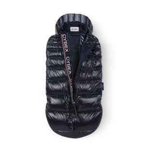 B-Ware Cybex Platinum Fußsack Kinderwagen Winter Sack Nautical Blue Daunen Federn Tog 6