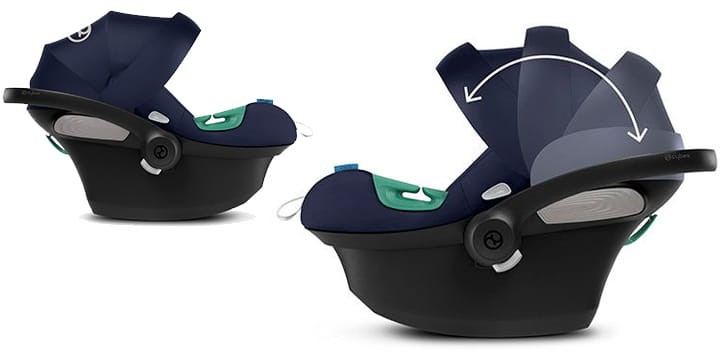 Cybex Autositz Kindersitz Babyschale 0 13 Kg I Size Marineblau B-Ware - 4063846192014