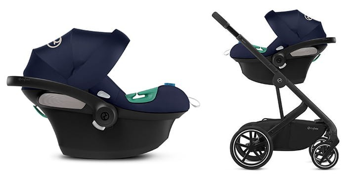Cybex Autositz Kindersitz Babyschale 0 13 Kg I Size Marineblau B-Ware - 4063846192014