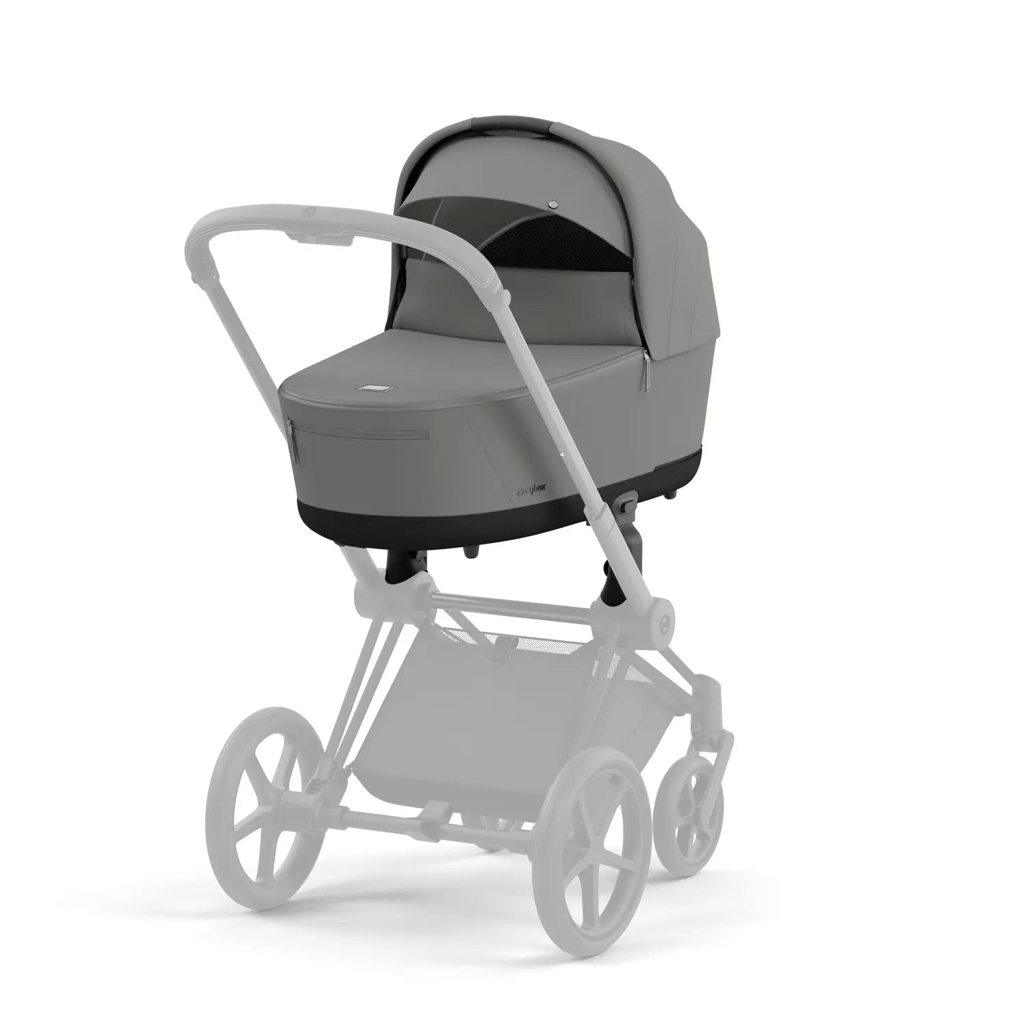 B-Ware Cybex Kinderwagen Babywanne Tragetasche Priam Lux Mirage Grey Komfort Liegewanne - 4063846415953