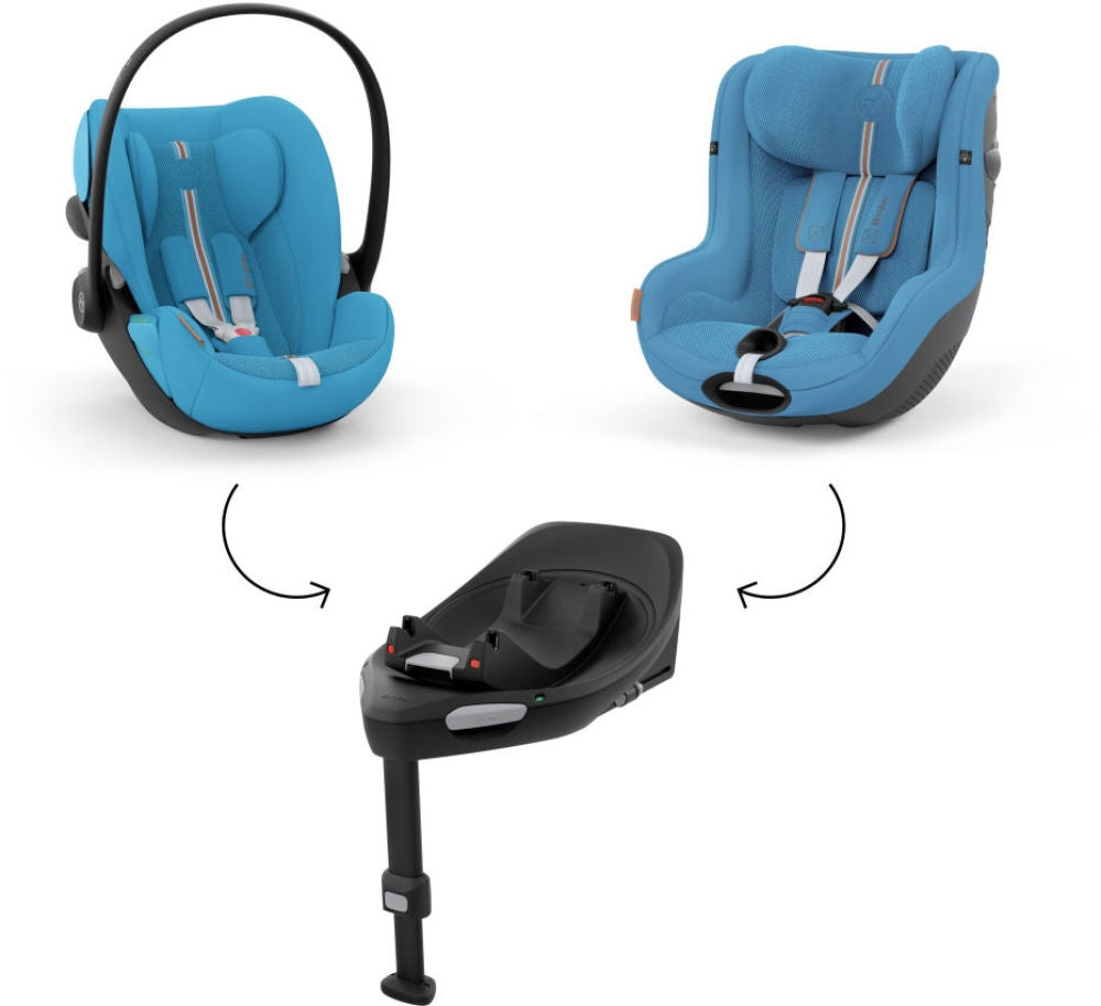B-Ware Cybex Babyschale Kindersitz Cloud G I Size Plus Beach Blue Turquoise Autositz - 4063846431359