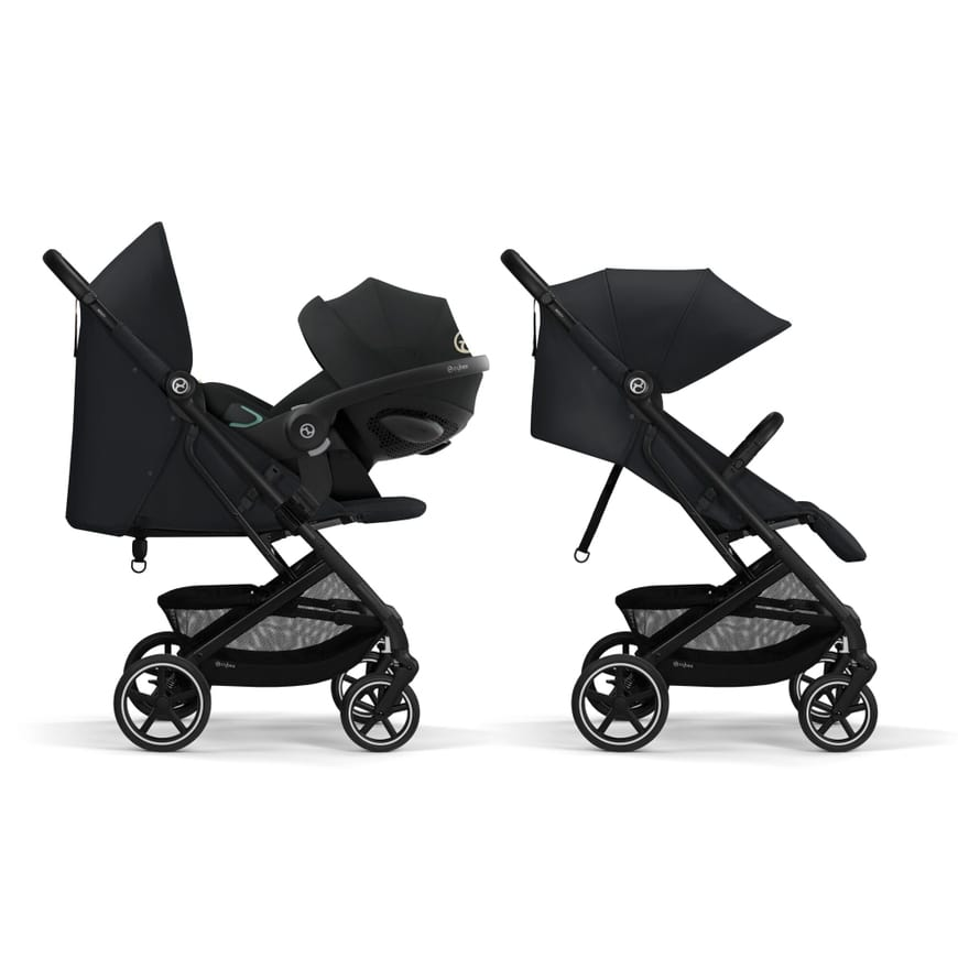 B-Ware Cybex Buggy Kinderwagen Beezy Magic Black Liegeposition Allradfederung Korb - 4063846450640