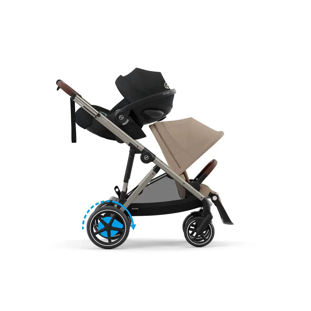cybex Kinderwagen Buggy eGAZELLE S TPE Almond Beige beige - 4063846466023