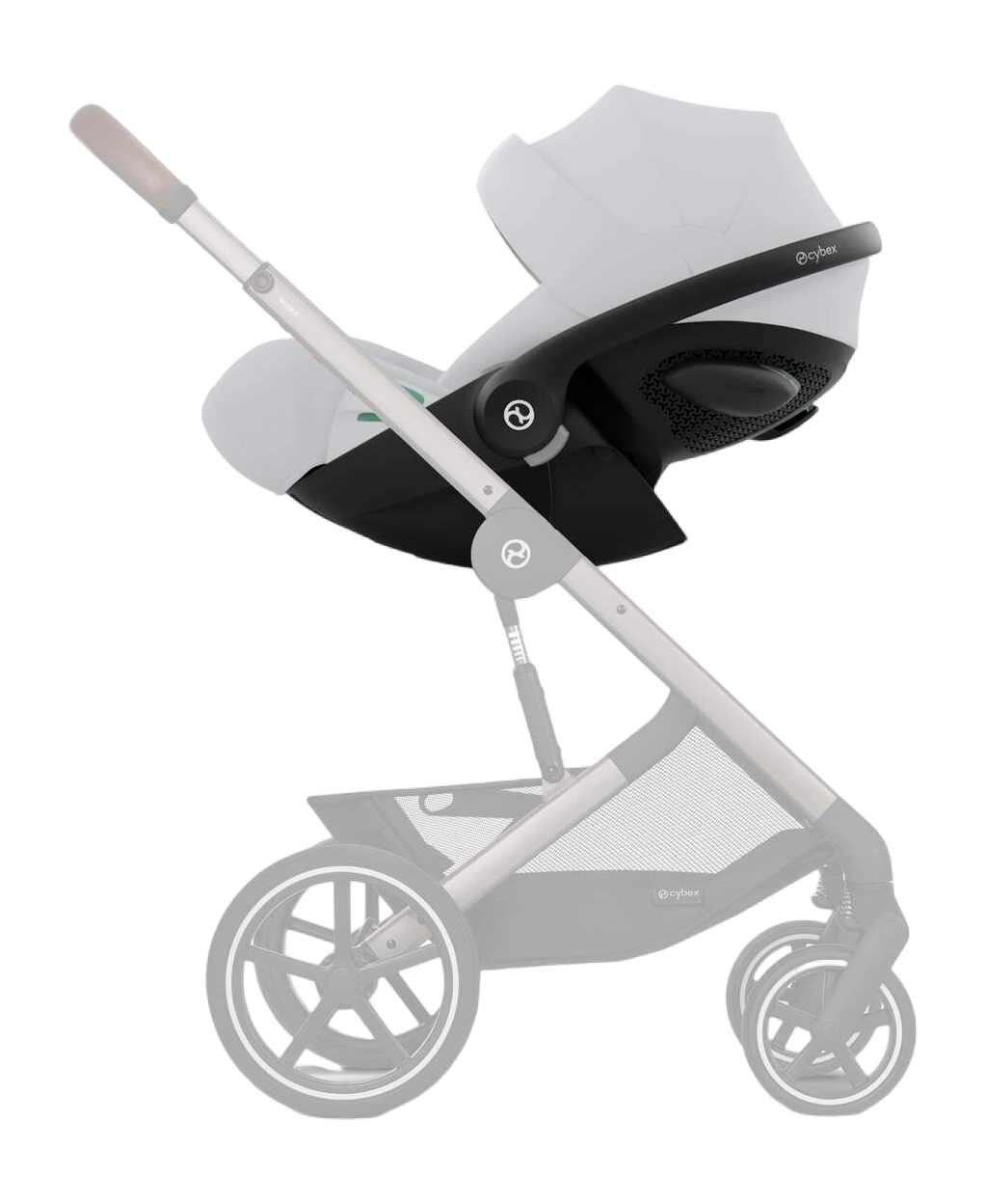 Cybex Autositz Kindersitz Cloud G I-Size Fog Grey Light Grey Grau Kunststoff - 4063846478552