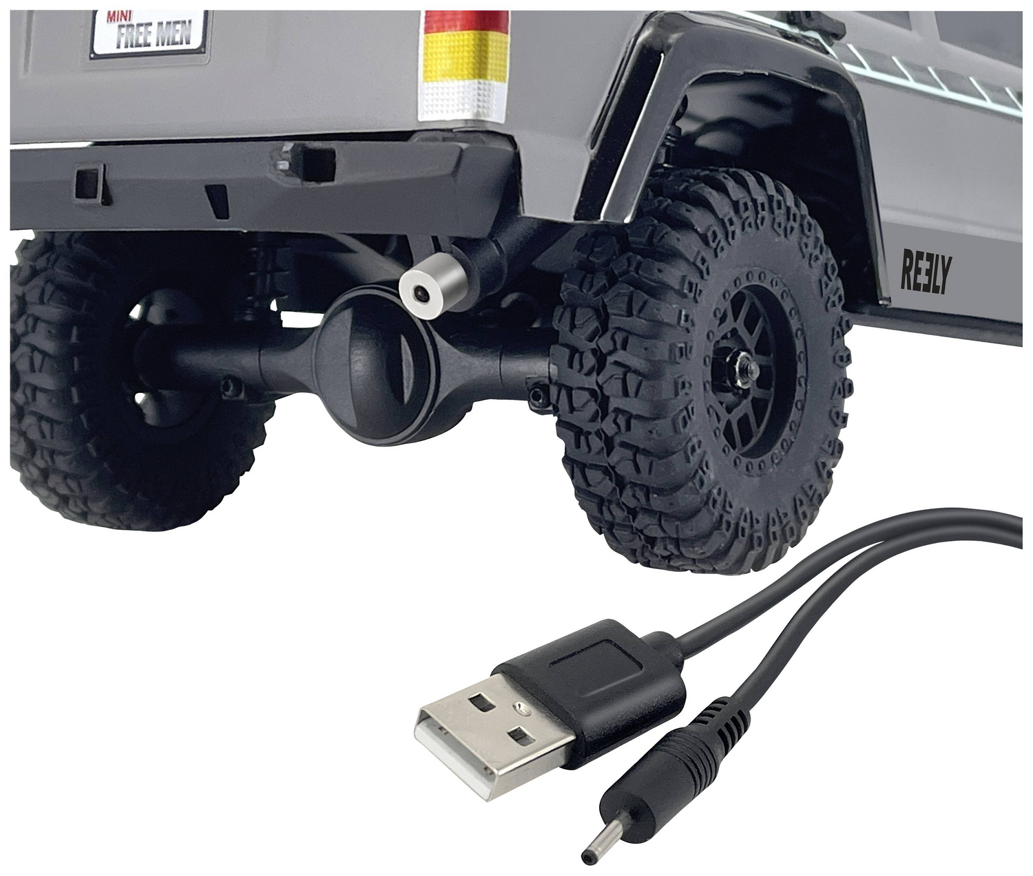 D-Ware Reely Mini Freemen Brushed 1:16 Rc Modellauto Elektro Crawler Defektware - 4064161223186