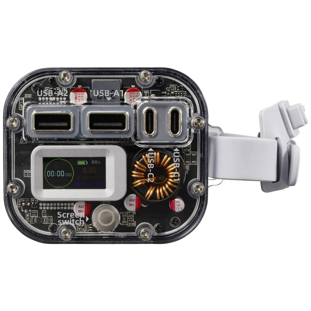 B-Ware Voltcraft Powerbank Akku Ladegerät Led Taschenlampe Grau Outdoor 40000 M Ah Ip67 - 4064161313313