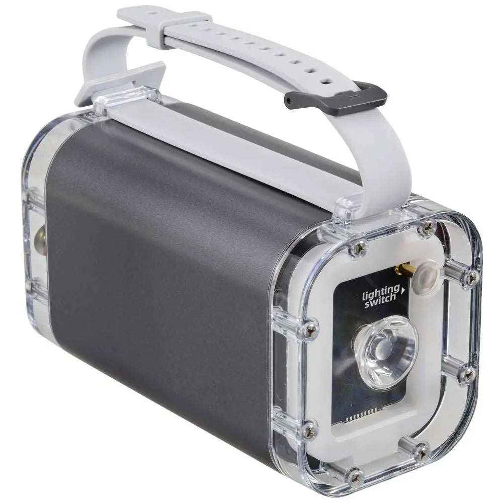 B-Ware Voltcraft Powerbank Akku Ladegerät Led Taschenlampe Grau Outdoor 40000 M Ah Ip67 - 4064161313313