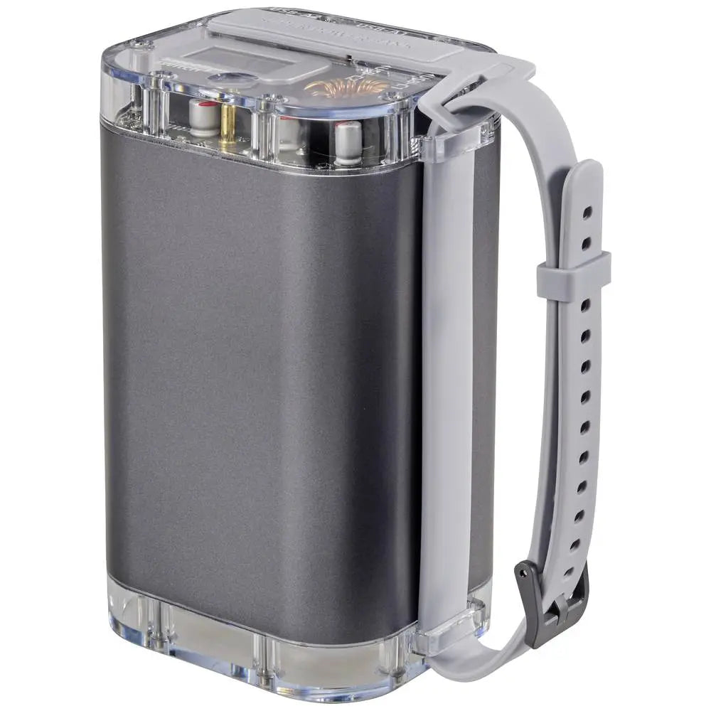 B-Ware Voltcraft Powerbank Akku Ladegerät Led Taschenlampe Grau Outdoor 40000 M Ah Ip67 - 4064161313313