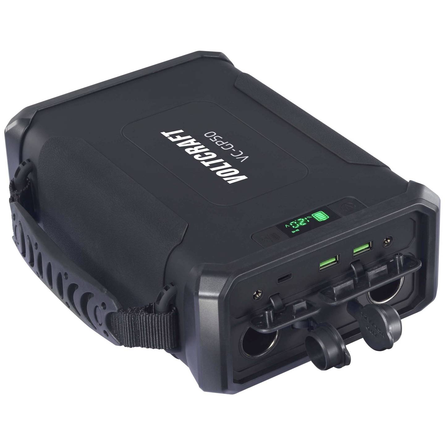 B-Ware Voltcraft Vc Gp50 Pd60 W Powerb Powerbank Akku Ladegerät Schwarz 96000m Ah Lithium