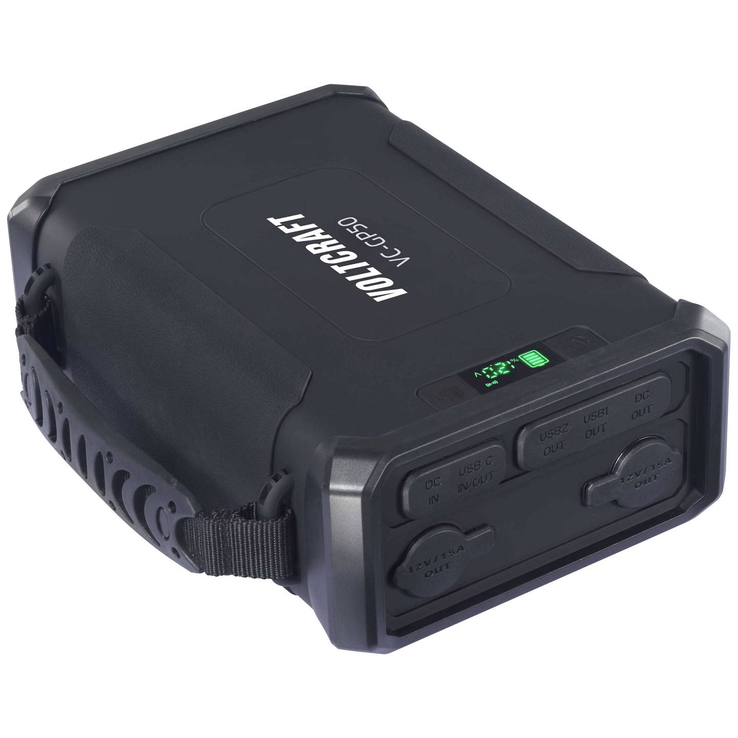 B-Ware Voltcraft Vc Gp50 Pd60 W Powerb Powerbank Akku Ladegerät Schwarz 96000m Ah Lithium